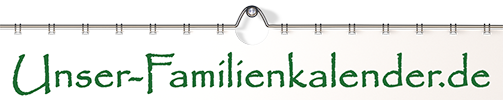 Unser Familienkalender