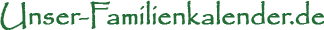 Unser Familienkalender